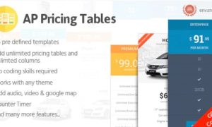 AP Pricing Tables – Responsive Pricing Table Builder Plugin