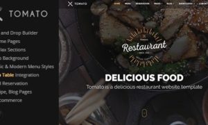 Tomato – Restaurant WordPress Theme
