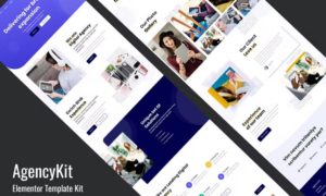 AgencyKit – Portfolio Elementor Template Kit