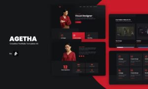 Agetha – Creative Portfolio Template Kit