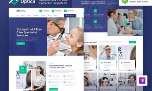Optica – Optometrist & Eye Care Elementor Template Kit