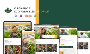 Organica – Eco Farm Elementor Template Kit