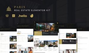 Paris – Real Estate Elementor Template Kit