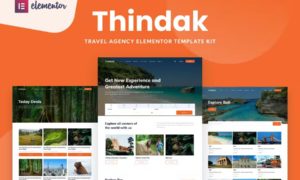 Thindak – Travel Agency Elementor Template Kit