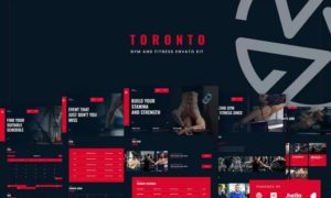 Toronto – Gym & Fitness Elementor Template Kit