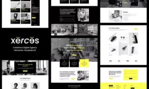 Xerces – Creative & Digital Agency Elementor Template Kit