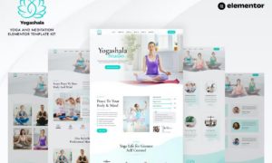 Yogashala – Yoga & Meditation Elementor Template Kit