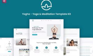 Yogha – Yoga & Meditation Elementor Template Kit