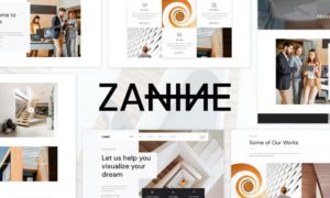 Zanine – Architecture Agency Elementor Template Kit