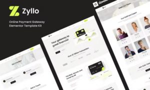 Zyllo – Online Payment Gateway Elementor Template Kit