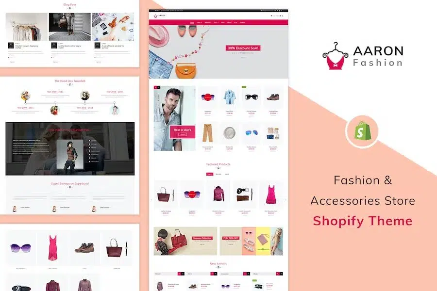 Aaron – Unisex Fashion Shopify, Clothing Store