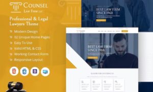 Advisom – Law Firm WordPress Theme