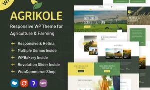 Agrikole – Responsive WordPress Theme for Agriculture & Farming