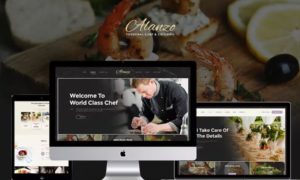 Alanzo – Personal Chef & Wedding Catering Event WordPress Theme