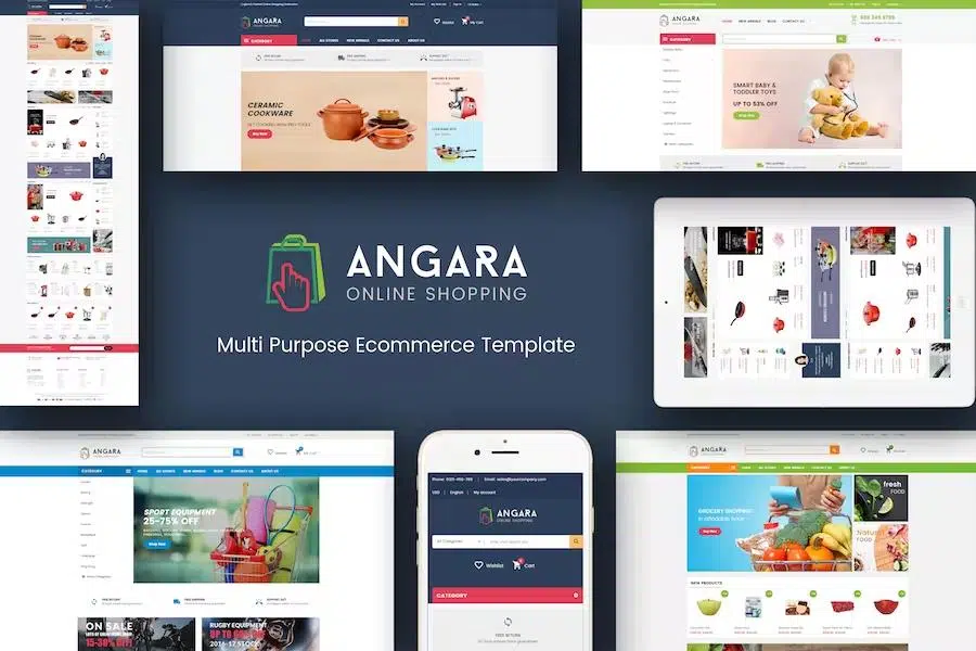 Angara – Responsive Magento Theme