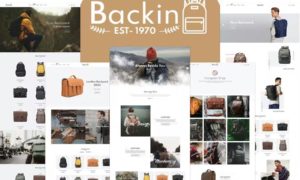 Backin – Bags And Backpack Modern Shopify Theme