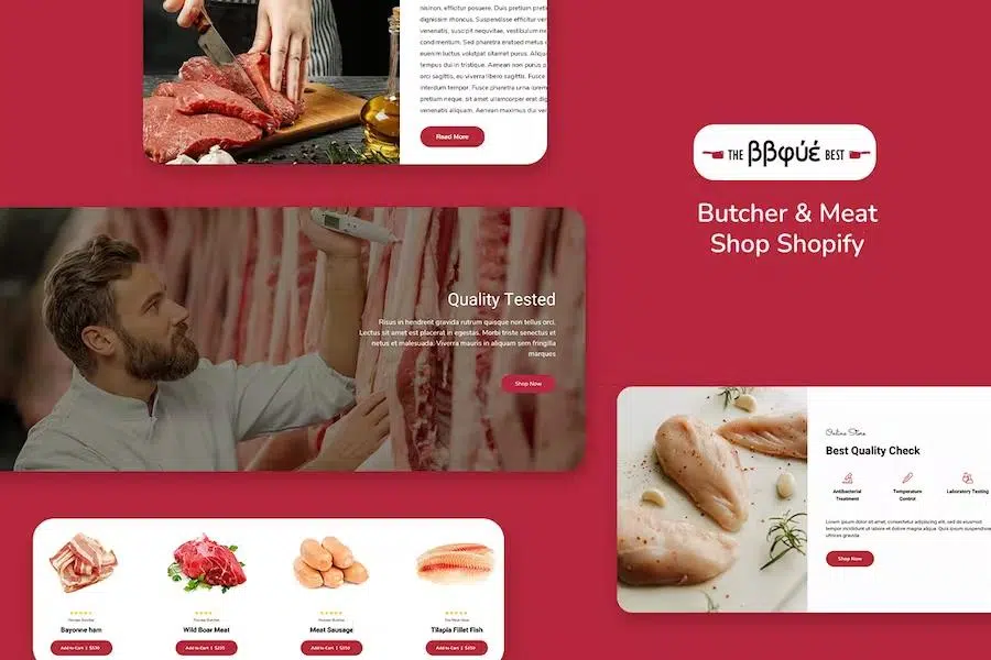BBque – Food, Butcher & Meat Shop Shopify Theme