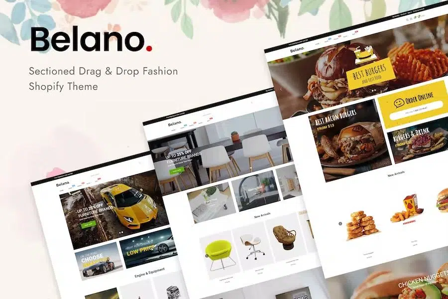 Belano – Sectioned Drag & Drop Fashion Shopify Theme