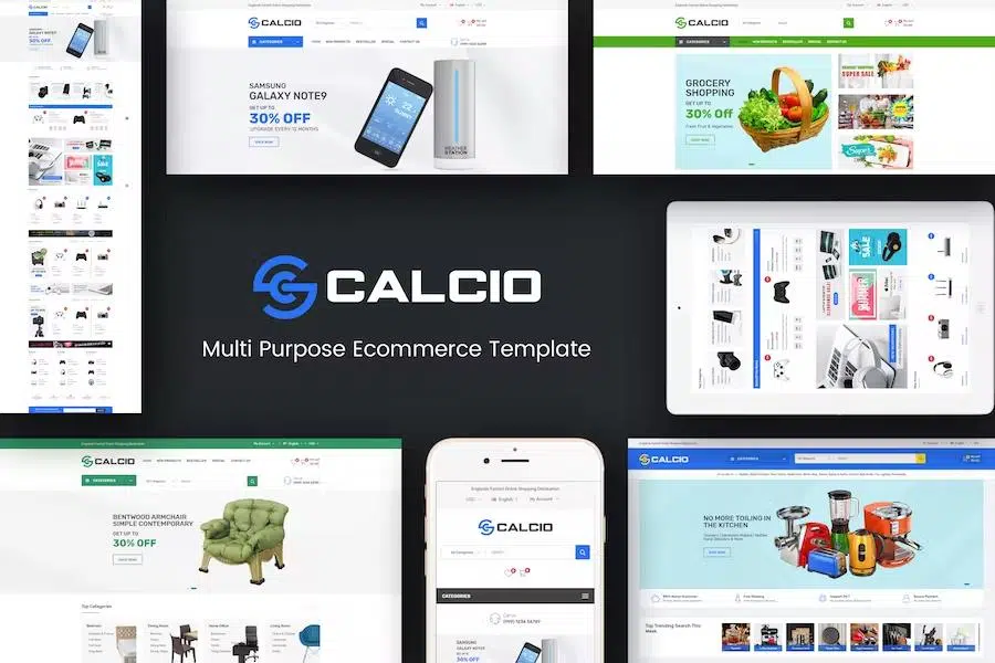 Calcio – Mega Store Responsive OpenCart Theme