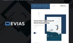 Devias – Blog and Magazine Joomla Theme