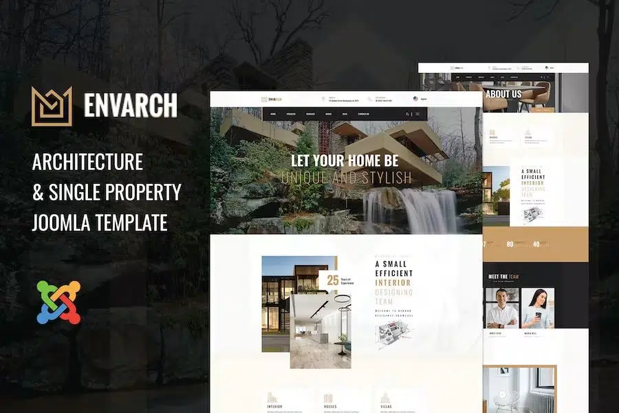 EnvArch – Architecture and Single Property Joomla Template