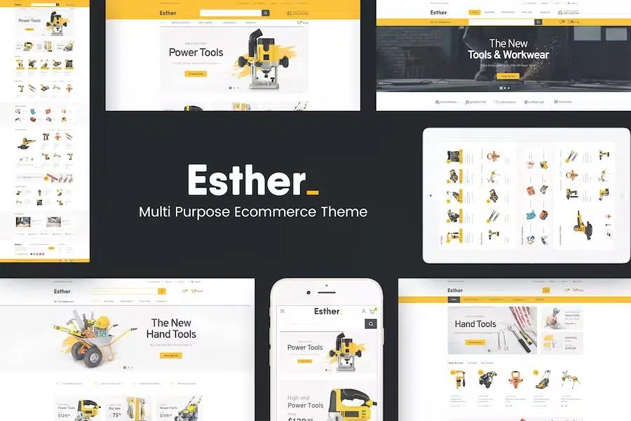Esther – Responsive Prestashop Theme