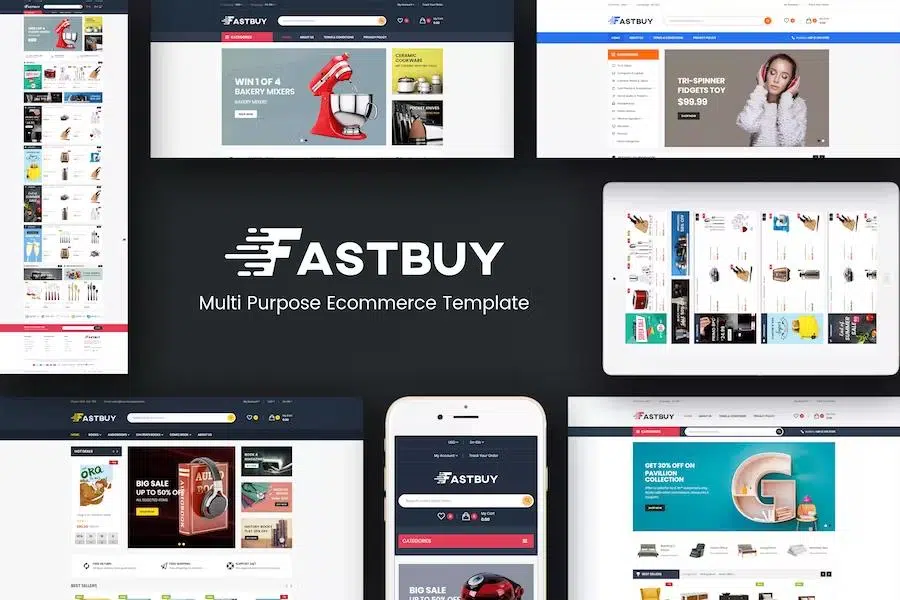 FastBuy – Mega Shop Responsive Opencart 3 Theme