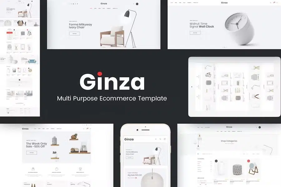Ginza – Responsive Prestashop Theme