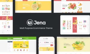 Jena – Organic & Food Responsive Prestashop Theme