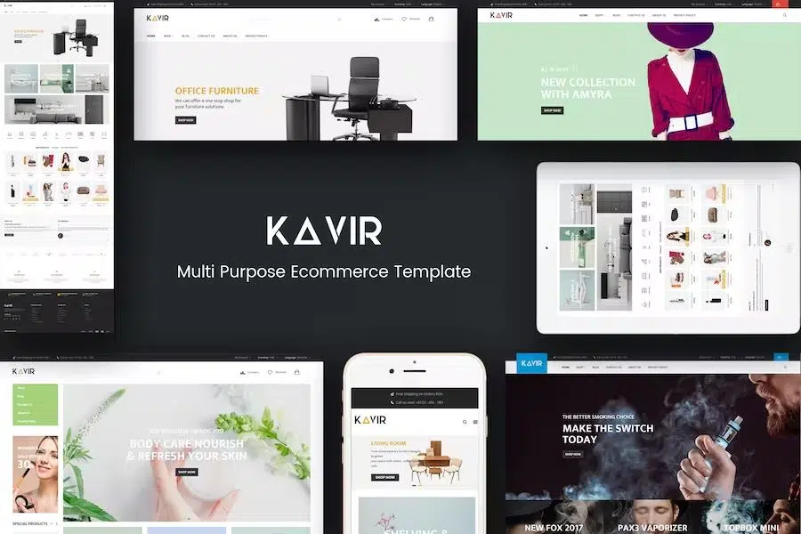 Kavir – Responsive Prestashop Theme