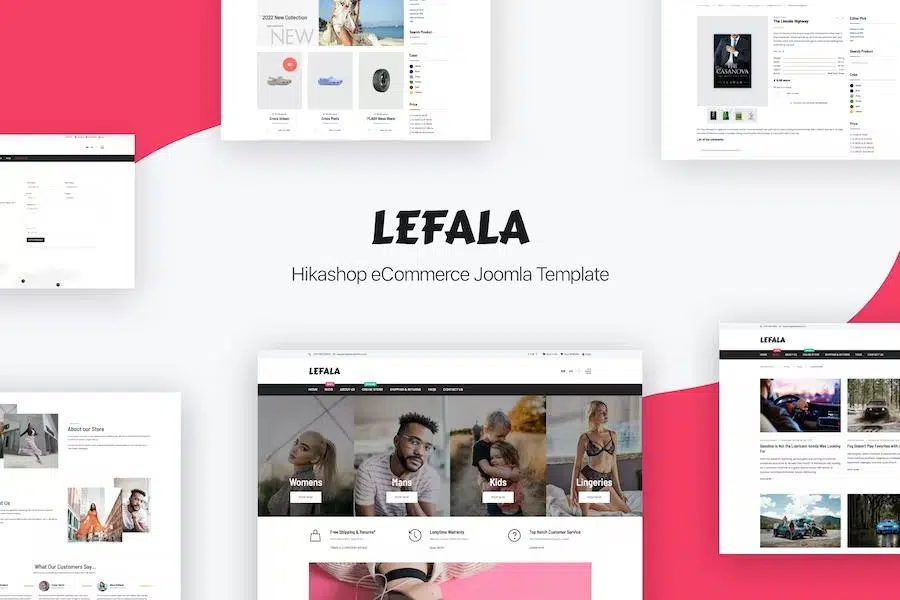 Lefala – Hikashop eCommerce Joomla 4 Template