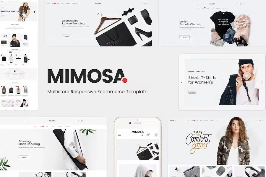 Mimosa – Responsive Fashion Magento 2 Theme
