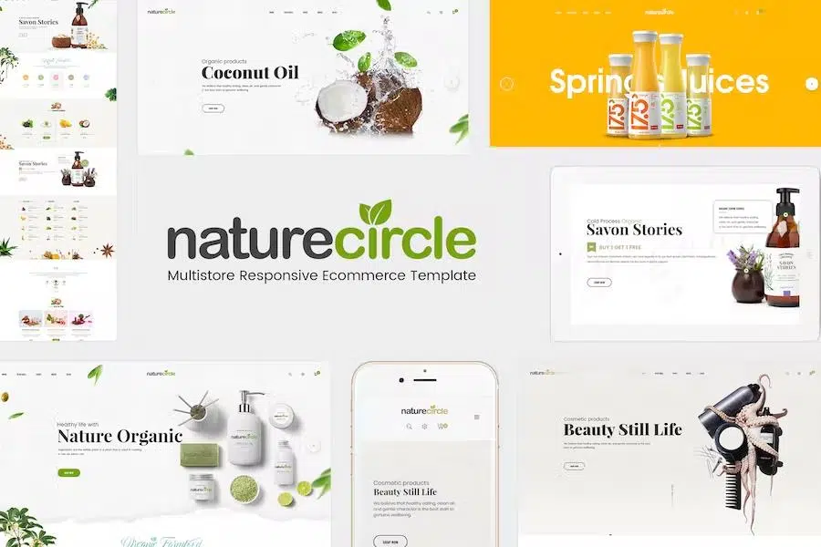 NatureCircle – Organic Responsive Magento Theme
