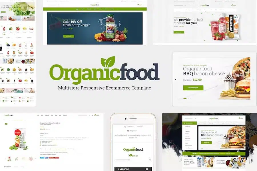 OrganicFood – Organic, Food, Alcohol, Cosmetics PrestaShop Theme