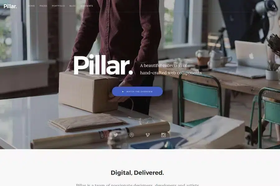 Pillar – Multipurpose Drupal 9 & 8 Theme