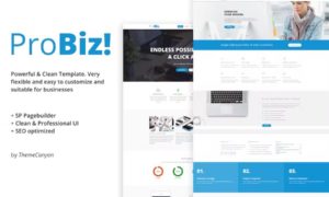 ProBiz! – Creative Multipurpose Business Template