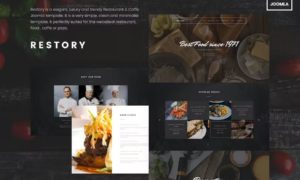 Restory – Restaurant & Cafe Joomla Template