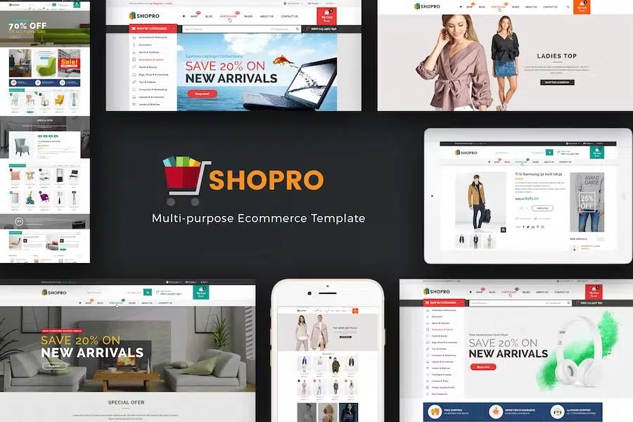 Shopro – Mega Store Responsive Prestashop Theme