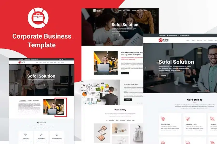 Sofol – Corporate Business Template