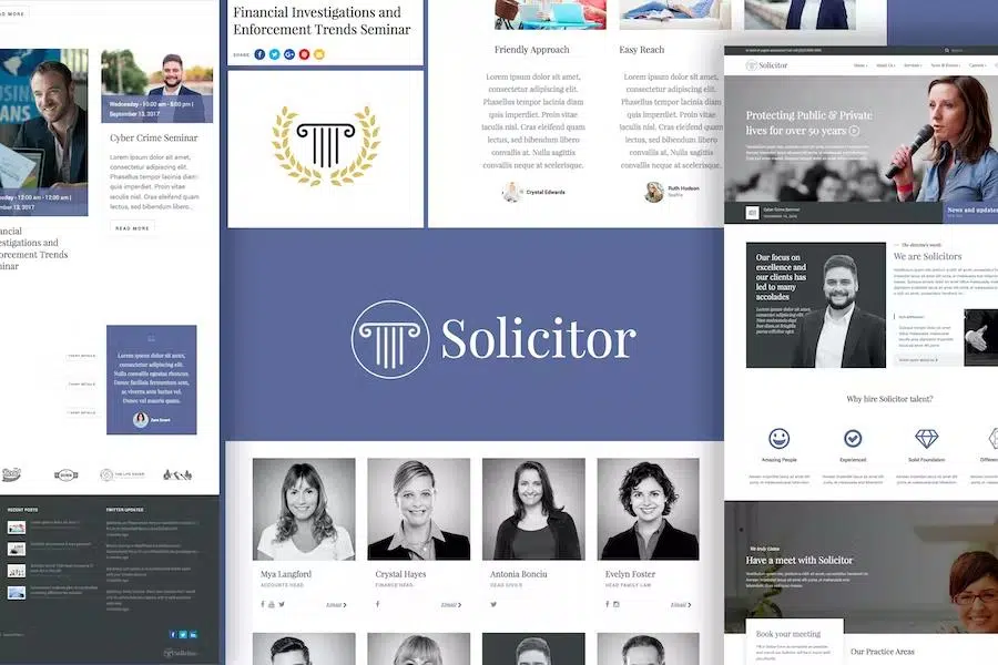 Solicitor – Law Business Responsive HTML5 Template