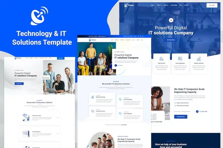 Solion – Technology & IT Solutions Template