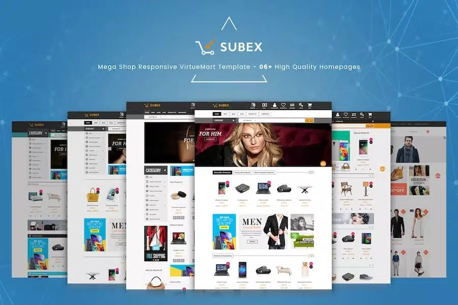 Vina Subex – Mega Shop Responsive VirtueMart Template