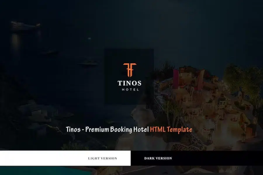 Tinos – Premium Booking Hotel HTML Template