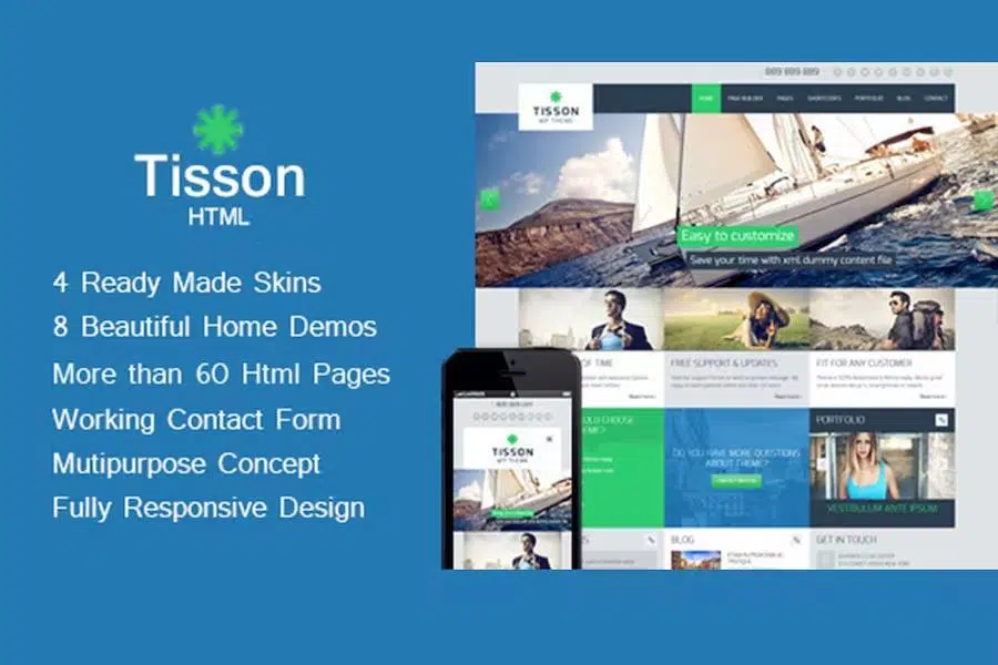 Tisson – Multipurpose HTML Theme