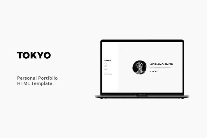 Tokyo – Personal Portfolio HTML Template