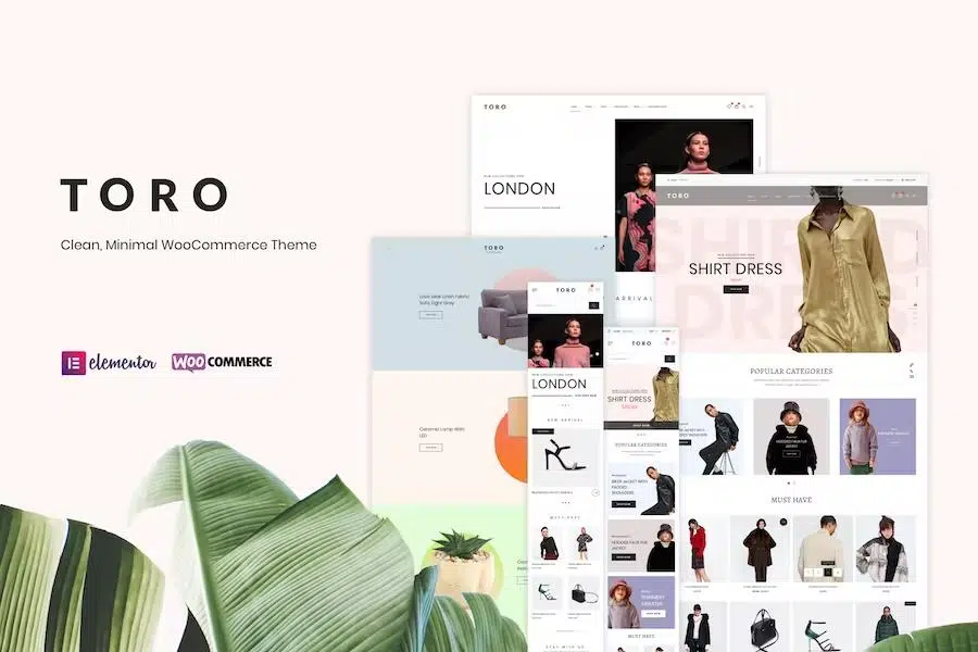 Toro – Clean, Minimal WooCommerce Theme