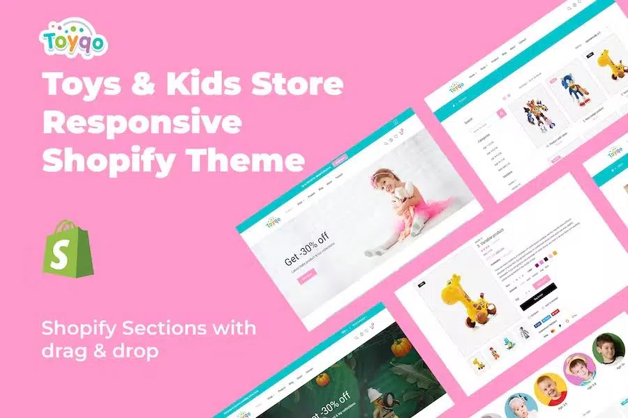 Toyqo – Toys & Kids Store Responsive Shopify Theme