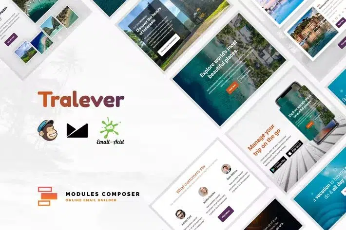 Tralever – Responsive Email for Agencies, Startups & Creative Teams with Online Builder