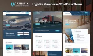Transpix – Logistics Warehouse WordPress Theme