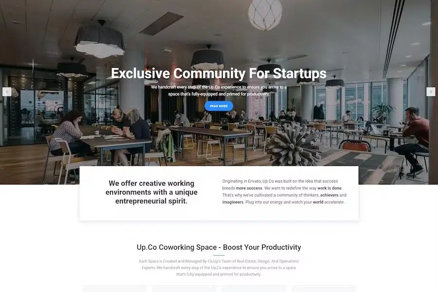 Upco – Creative Office Space & Business Drupal 9 Theme